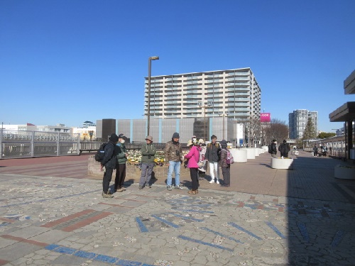 出発地点に集合